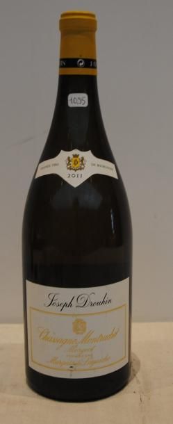 null 1 mag CHASSAGNE MONTRACHET BLANC MARQUIS DE LA GUICHE CUVEE MORGEOT 2011