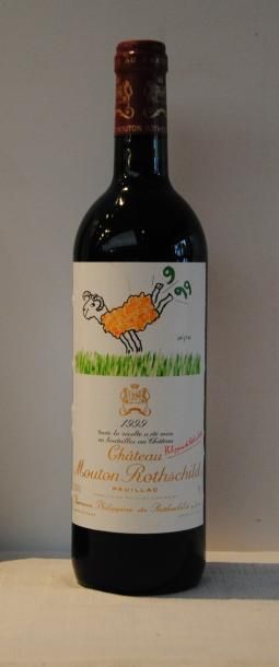 null 1 bout CHT MOUTON ROTHSCHILD 1999