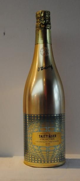 null 1 bout CHAMPAGNE TAITTINGER COLLECTION VASARELY 1978