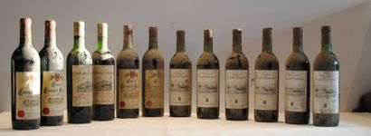 null 12 bout 6 CHT TERREFORT QUANCARD 1980 (NLB), 4 CHT CORMEIL FIGEAC 1987, 1989,...