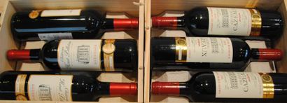 null 12 bout 6 CHT CAZEAUX BEAUX 2012 ET 6 CHTHAUT PELLETAN BORDEAUX 2012 CB