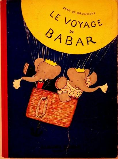 null “Le Voyage de BABAR” (Hachette, 1939) Edition originale.