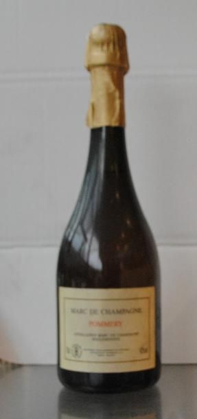 null 7 bouteilles de Marc de Champagne Pommery