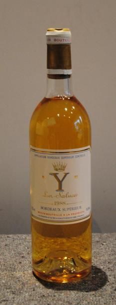 null 12 bouteilles "Y" d' Yquem Bordeaux 1988 CB 