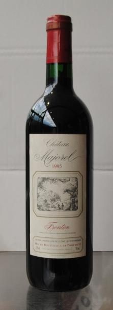 null 37 bouteilles Château Majorel Fronton 1995
