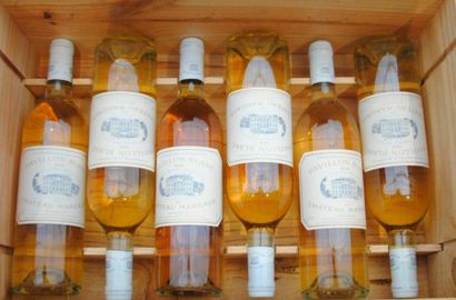 null 6 bouteilles Pavillon blanc du Château Margaux 1991