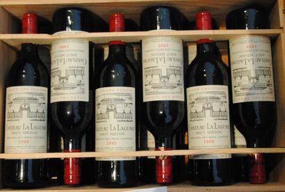 null 12 bouteilles Château La Lagune Haut-Medoc 1993
