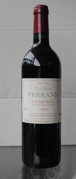 null 19 bouteilles Château Ferrand Pomerol 1996