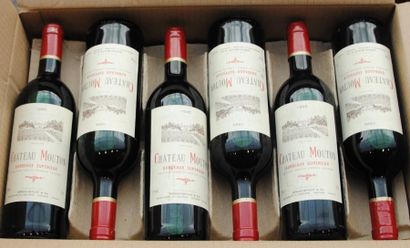null 24 bouteilles Château Mouton Bordeaux Supérieur 1995
