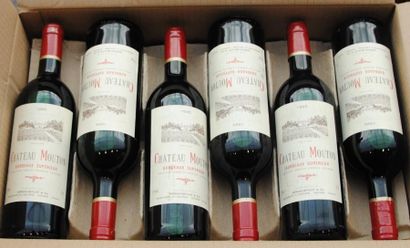 null 12 bouteilles Château Mouton Bordeaux Supérieur 1995