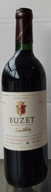 null 24 bouteilles Buzet Les Vignerons de Buzet 1996