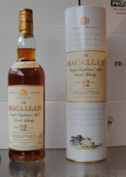 null 1 bouteille de Whisky Macallan 12 ans