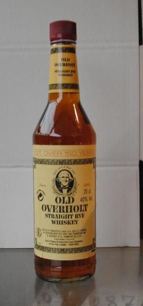 null 12 bouteilles de Whisky Old Overholt
