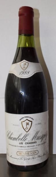 null 13 bouteilles de Chambolle Musigny Charmes Mommessin 1988
