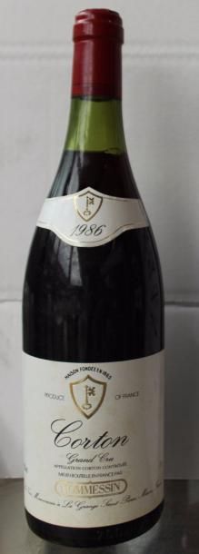 null 6 bouteilles de Corton Mommessin 1986