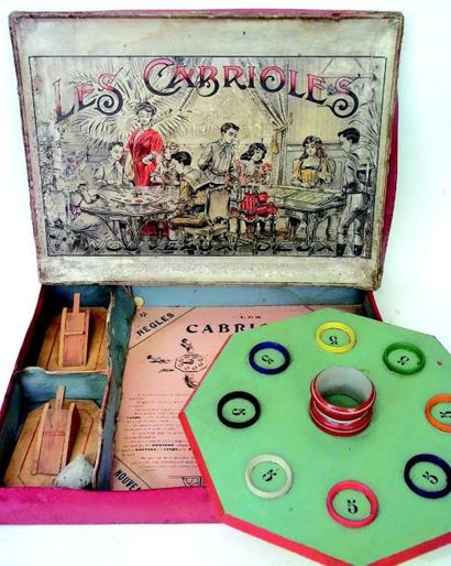 null «LES CABRIOLES» jeu de puces de fabrication française de la maison REVENAZ et...