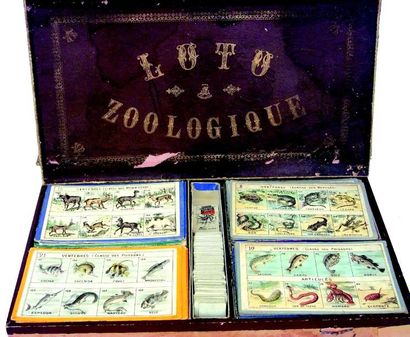 null «Loto Zoologique» Fabrication française de la Société des Jeux et Jouets Français
Format:...