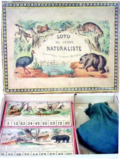 null «Loto du jeune naturaliste» un carton manquant
Format: 28x22 cm. Edition NA...