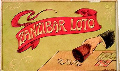 null «Zanzibar-Loto» complet, fabrication française de la maison NICOLAS & KELLER...