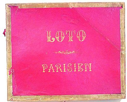 null «Loto Parisien» classique
Format: 26x21 cm. Boîte en carton. Complet.