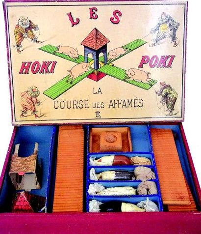 null «Les HOKI POKI, la course des affamés», fabrication française de la maison RABERNAT...