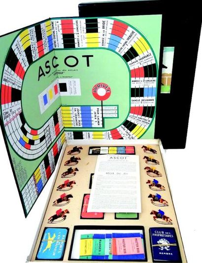 null »ASCOT» jeu de courses de chevaux par la maison MIRO qui avait obtenu la licence...