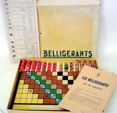 null «Les BELLIGERANTS» jeu de marque DIAMINO, complet dans sa boîte d'origine
Format:...