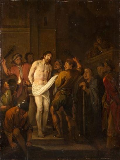null Attribué à Claes MOEYAERT (1591 - 1655)

La Flagellation

Huile sur panneau...