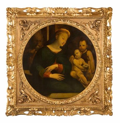null Dans le goût de Domenico Beccafumi
Sainte Famille
Panneau
88 x 86,3 cm
Cadre...