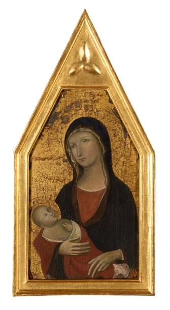 null Dans le goût de l'école italienne du XIVème siècle

Vierge à l'Enfant 

Panneau

34,8...