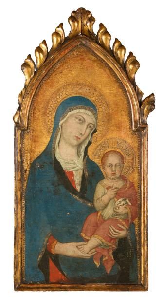 null Dans le goût de l'école italienne du XIVème siècle

Vierge à l'Enfant 

Panneau

72,5...