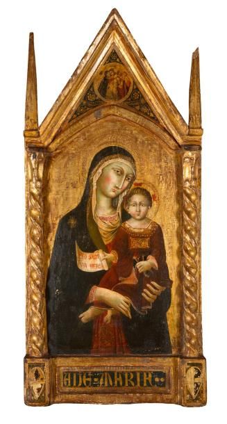 null Dans le goût de l'école siennoise du XIVème siècle

Vierge à l'enfant 

Panneau

85,5...