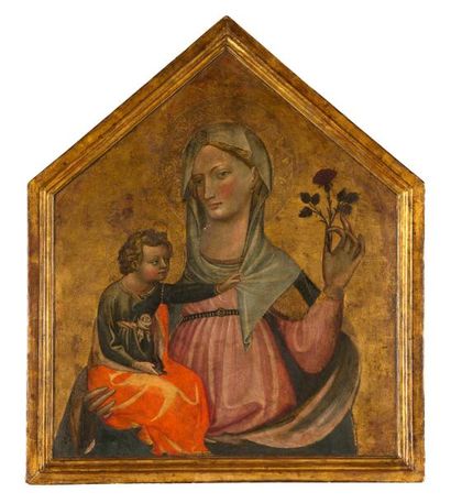 null Dans le goût de l'école italienne du XIVème siècle

Vierge à l'Enfant 

Panneau

55...