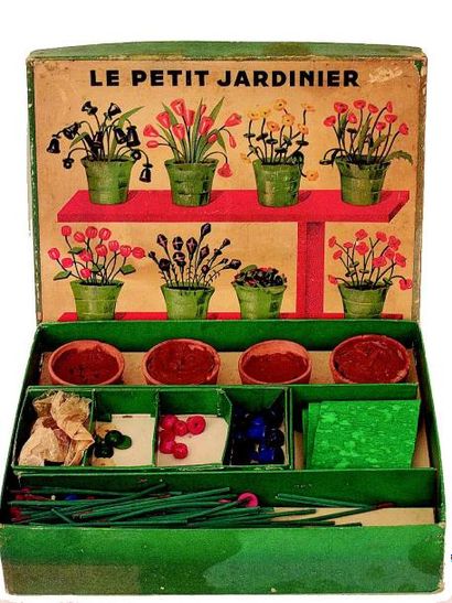 «Le petit Jardinier» Boîte contenant les...