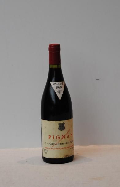 null 1 bout CDP PIGNAN 1989