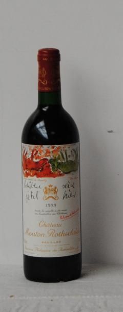 null Blle Cht Mouton Rothschild 1989