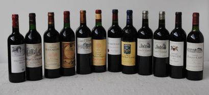 null 12 BOUT : 2 CHT CANTEMERLE 2005, 1 CHT DE FIEUZAL 2008, 1 CHT PONTET-CANET 1984...