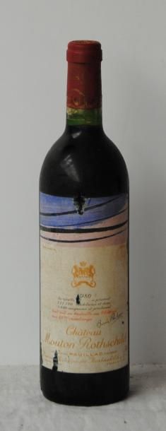null 1 bout CHT MOUTON ROTHSCHILD 1980 (EA) TB