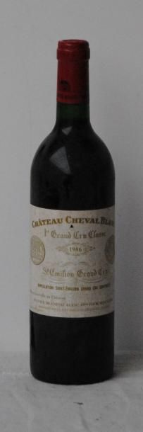 null 1 bout CHT CHEVAL BLANC 1986 TB