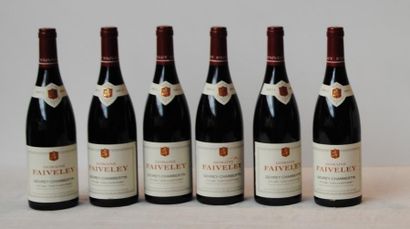 null 6 bout GEVREY CHAMBERTIN 1ER CRU "LES CAZETIERS" DOMAINE FAIVELEY 2011
