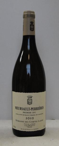 null 1 bout MEURSAULT PERRIERES COMTES LAFON 2010