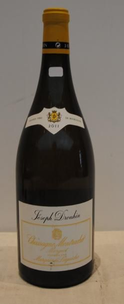 null 1 mag CHASSAGNE MONTRACHET BLANC MARQUIS DE LA GUICHE CUVEE MORGEOT 2011