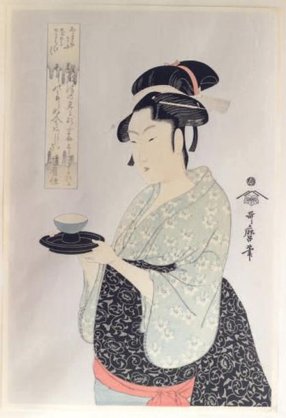 Utamaro KITAGAWA (c.1753-1806) d'après (Naniwaya Okita)