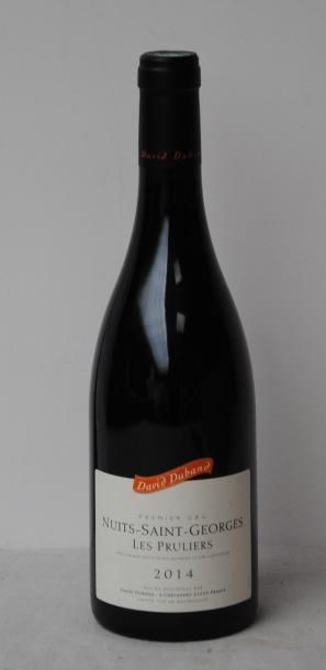 null 12 BOUT NUITS ST GEORGES 1ER CRU LES PRULIERS DOMAINE DUBAND 2014