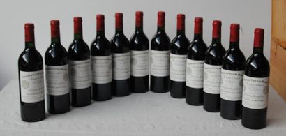 null 12 bout CHT CHEVAL BLANC 1985 CB 