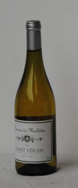 null 12 bout BOURGOGNE ST VERAN DOMAINE DES MAILLETTES 2015