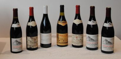 null 7 bout 2 CORTON LANQUETTES LOUIS MAX 1998 (ETIQ LEG ABIMEE), 1 NUITS 1ER CRU...