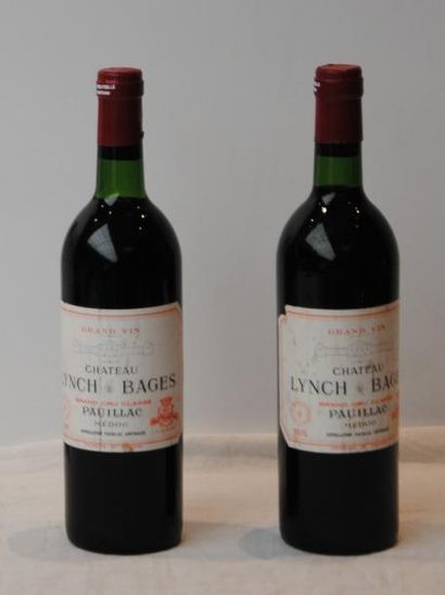 null 2 bout CHT LYNCH BAGES 1975 ( BG)