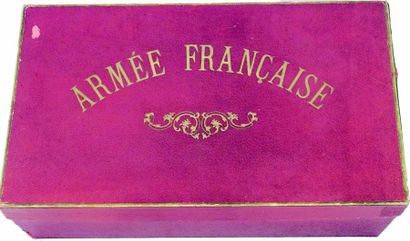 null « Armée Française », armée en carton chromolithoographié de l'Imagerie Française...