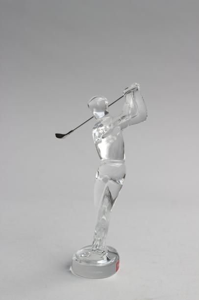 null BACCARAT

Le Golfeur

Statuette en cristal moulé et métal épreuve d'édition...